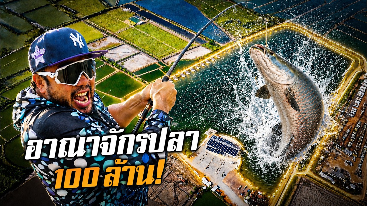 ไล่ล่าปลาหลากหลายในบึงไซส์ยักษ์ระดับ 100 กว่าล้าน!!