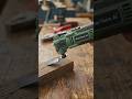 🔧 Miniature Oscillating Multi-Tool | Precision Wood Cutting in Action