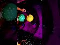 complication of popping rainbow colour ballons#asmr #balloon #colour reverse #short vidio