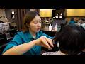 ASMR💈I’m relaxed by barber Okada’s ultimate full course|haircut · scalpCleansing · massage · shaving