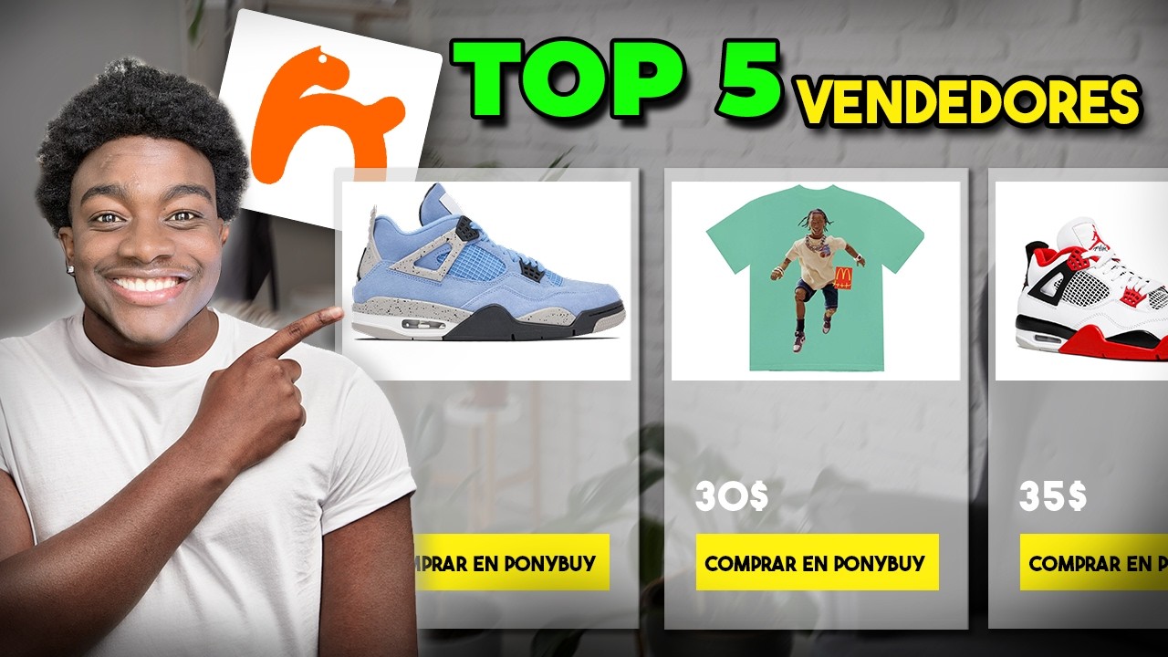 Los 5 MEJORES VENDEDORES de PONYBUY