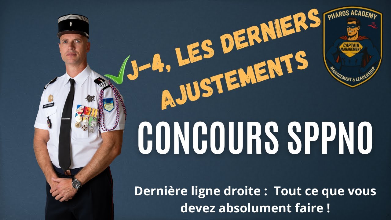 🚒 Concours Caporal SPP : ce que vous devez absolument corriger à J-4 (sinon vous perdez des points)