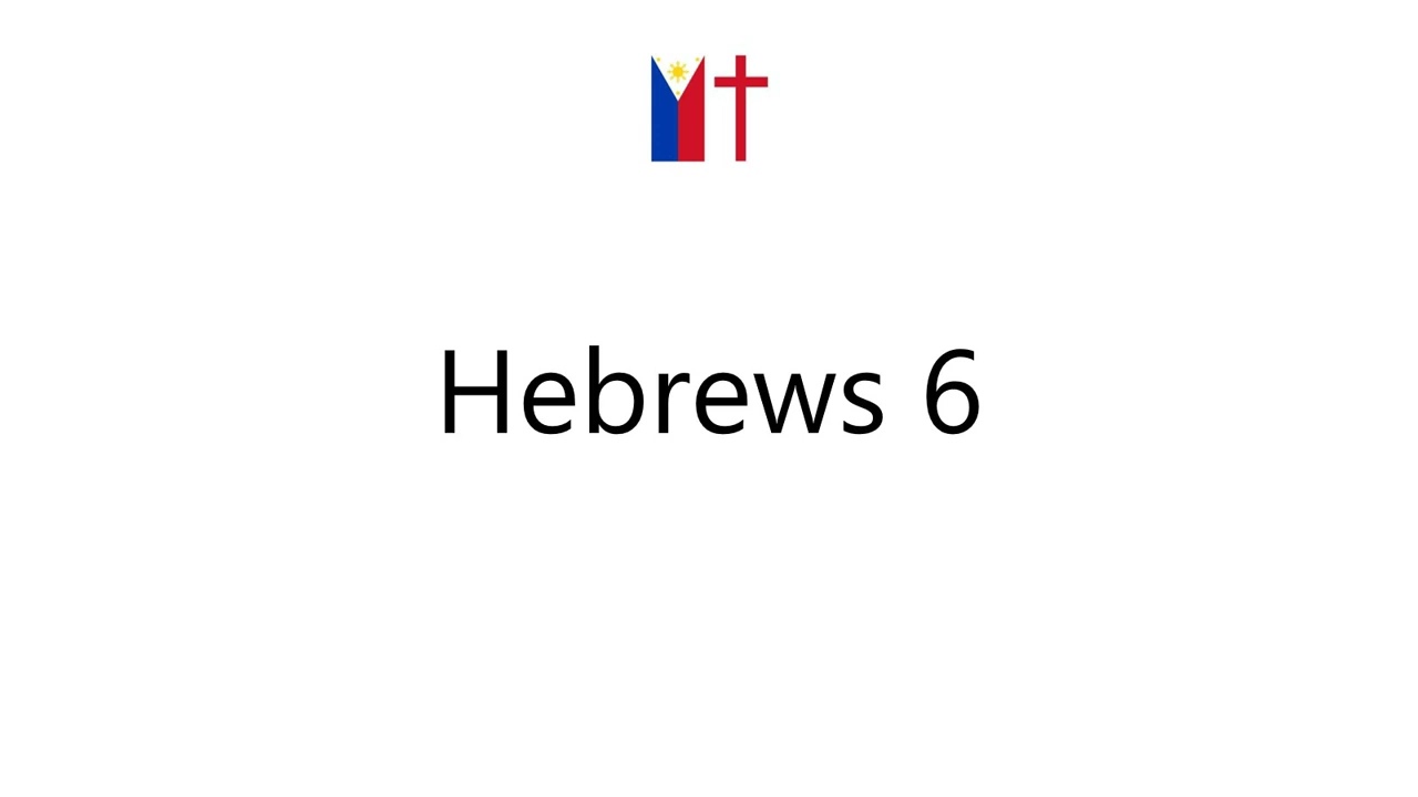 Tagalog Audio Bible - Hebrews 6