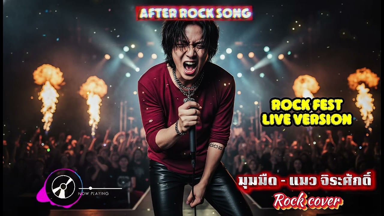 มุมมืด - แมว จิระศักดิ์ (Rock cover) Rock Fest Live Version