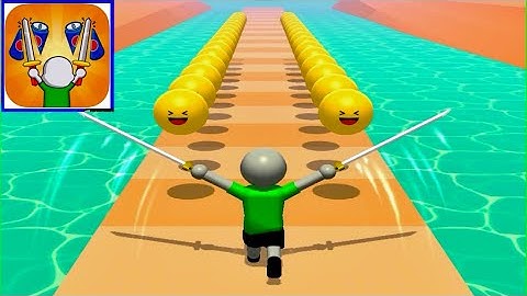 Twin Blade Slicer Gameplay All Levels 6 Mobile Gameplay android, iOS