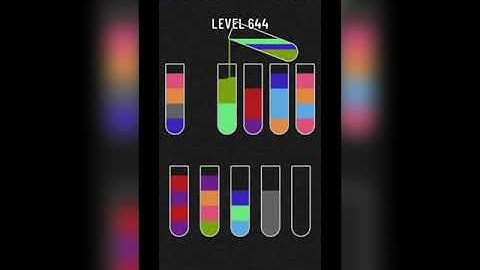 Water sort puzzle level 644