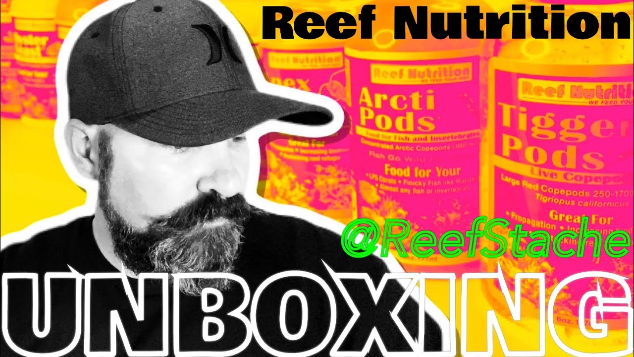 Reef Nutrition UNBOXING and Product Review - Feed Your Reef Live Tigger Pods @ReefStache