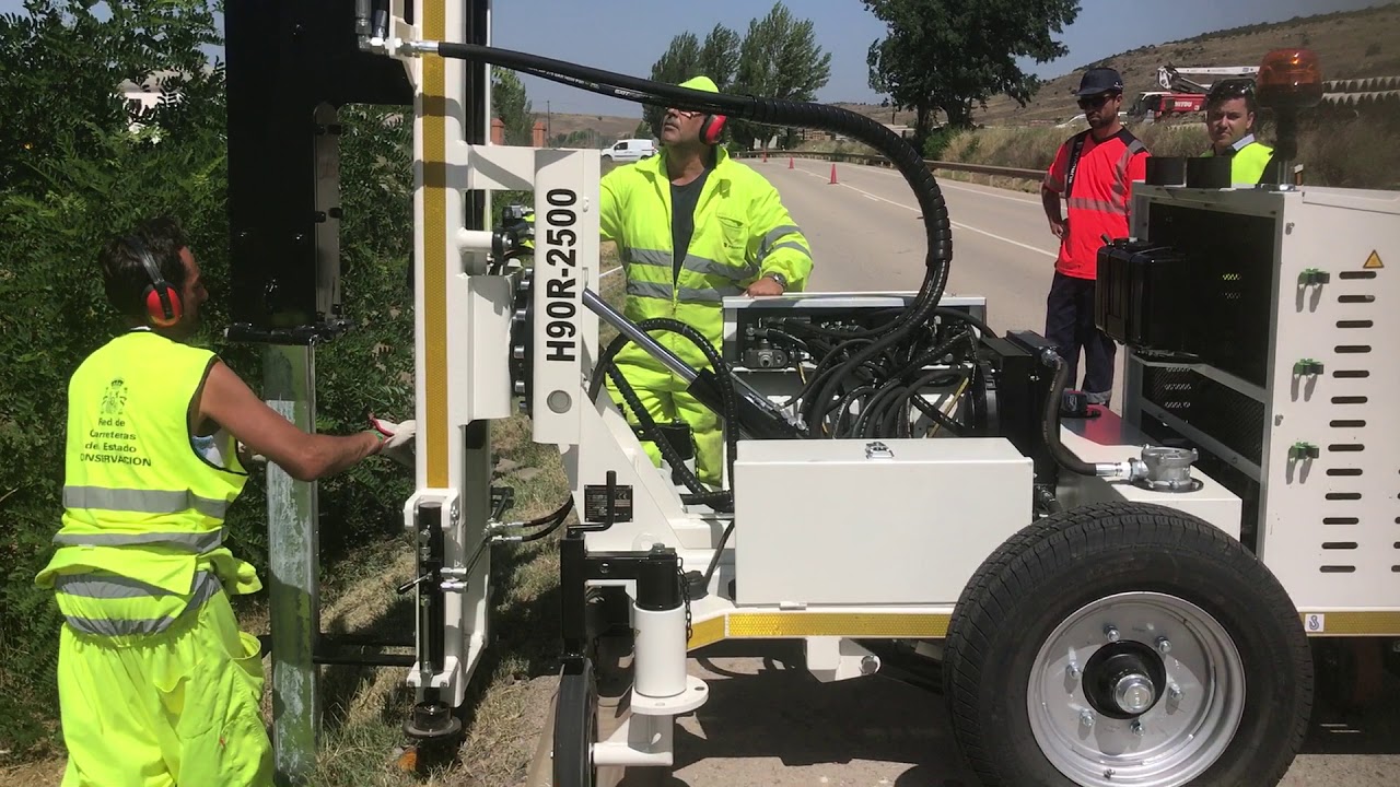 Sonnette de battage / Post pile driver INCOR H90R-2500