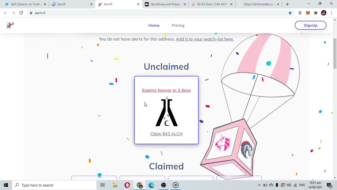 Alchemy Airdrop