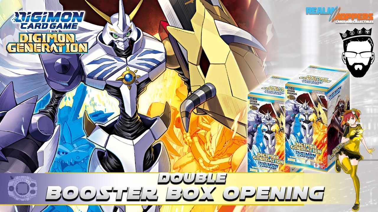 DIGIMON AD01 DIGIMON GENERATIONS 2X BOX OPENING - YouTube