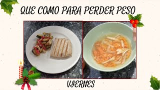 Que Como Para Perder Peso Con Recetas Viernes