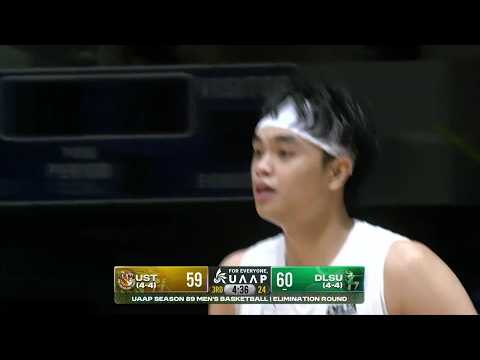UST DOWNTOWN DELIVERY 😮 vs DLSU in 3Q | UAAP Season 89 Men's Basketball