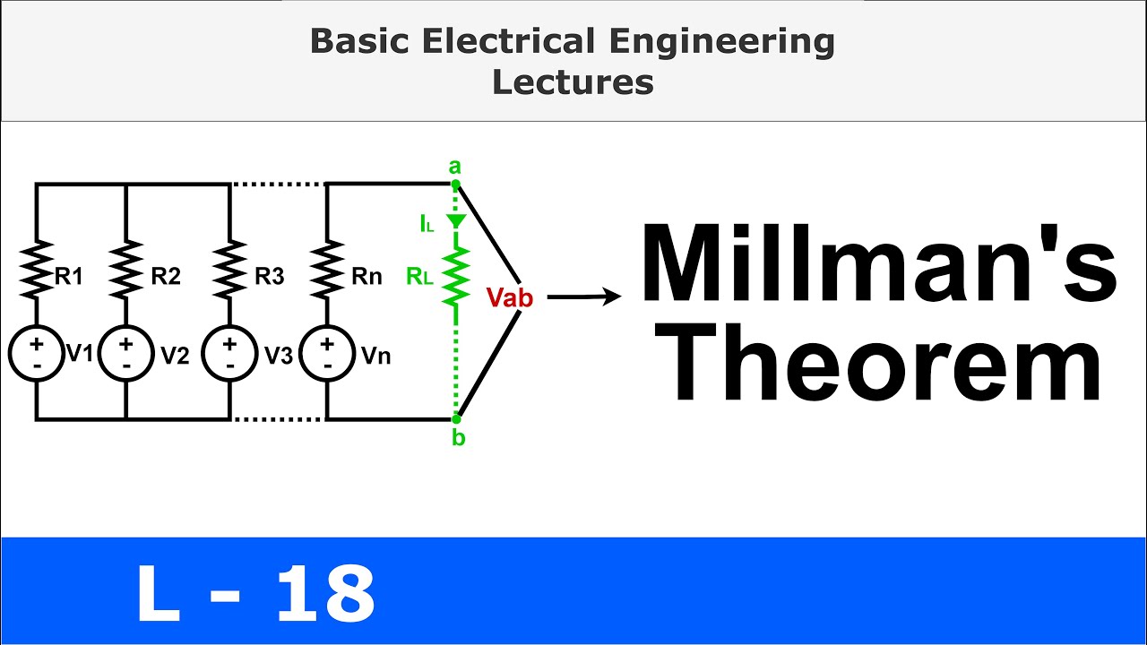 Millman Theorem Examples Millman’s Theorem – Concept and Solved Example | Basic Electrical ...