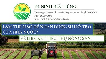 Bài 5 - Làm thế nào để nhận được sự hỗ trợ của nhà nước về liên kết tiêu thụ nông sản?