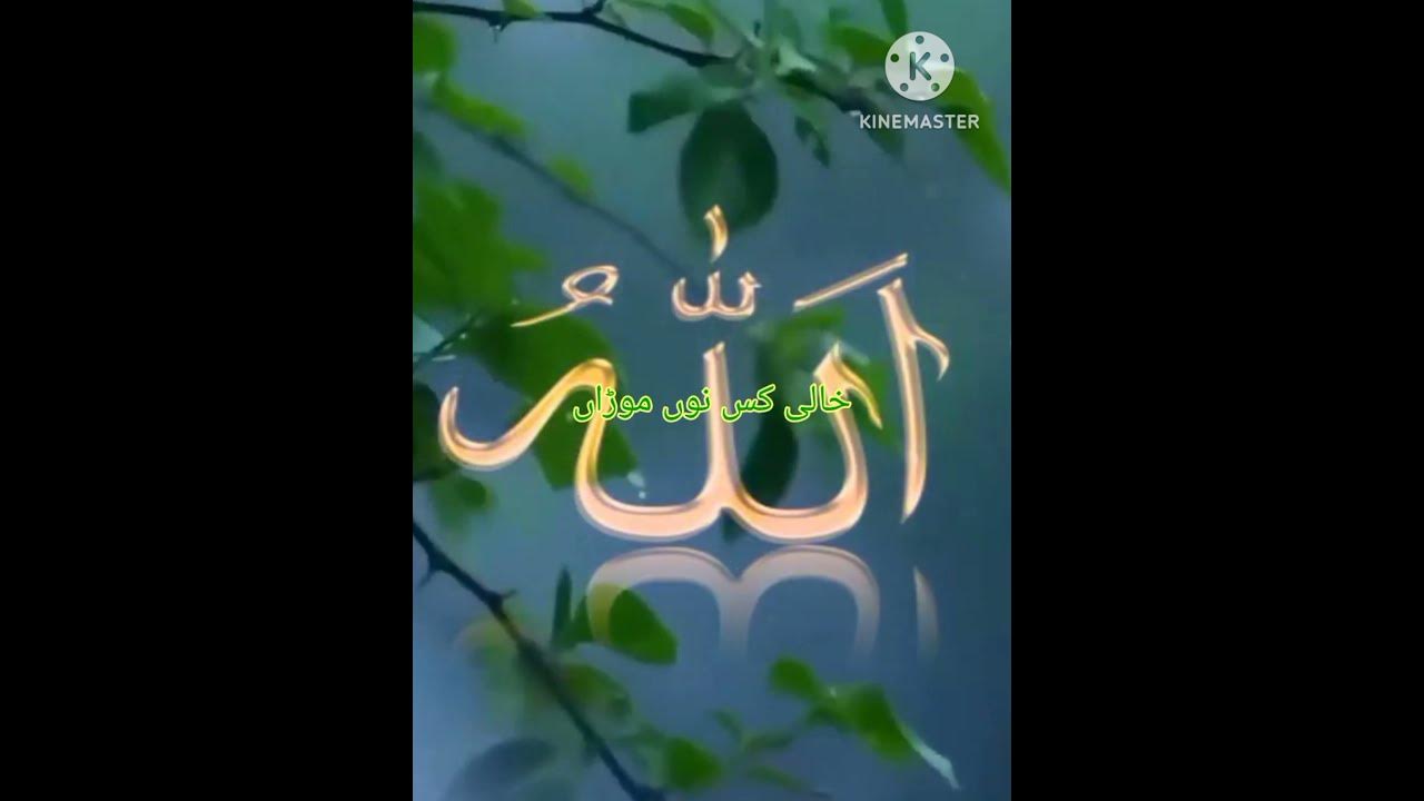 Allah pia kway yaar no Ja bakshi ay umaat saari| Kazmi writes ️ - YouTube