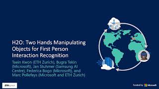 H2O: Two Hands Manipulating Objects for First Person Interaction Recognition | JRC Workshop 2021