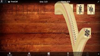 FreeCell Game # 64 SOLVED Microsoft Solitaire