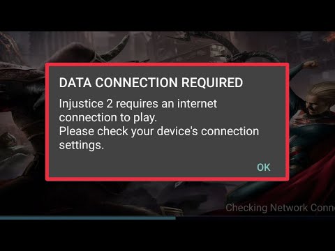How To Fix Data Connection Required Injustice 2 Requires an internet connection to play problem