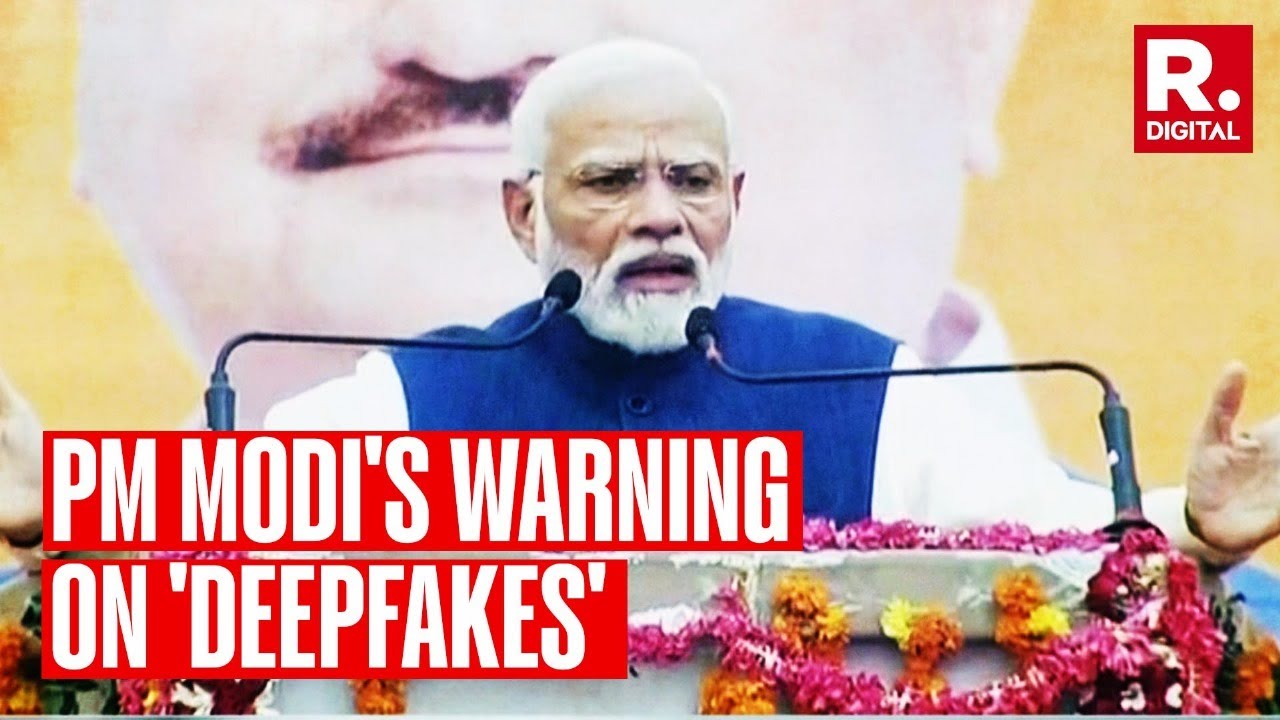 PM Modi Draws Attention To The Dangers Of Deepfakes, Urges Media To ...