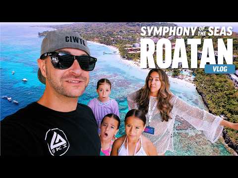 Our BEST Cruise Port Day! Roatán, Honduras | West Bay Beach & Snorkeling Adventure | CIWTG