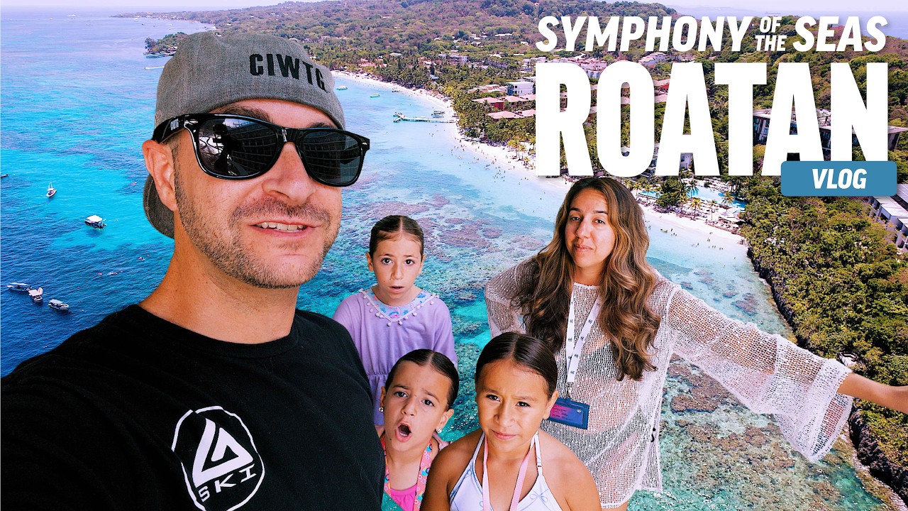 Our BEST Cruise Port Day! Roatán, Honduras | West Bay Beach & Snorkeling Adventure | CIWTG