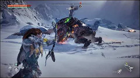 HORIZON ZERO DAWN ОГНЕКЛЫК МЕХАНИКА БОЯ