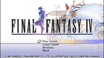 Final Fantasy IV: The Complete Collection ¦ FFIV Gameplay part 1 ¦ PSP