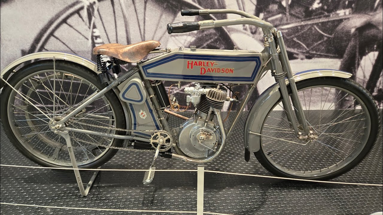 Harley-Davidson 1903 - 1924 Models, Changes, Features of Pre War
