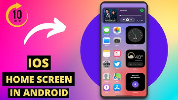 IOS 15 aesthetic home screen on android | Best IOS home screen ideas 2022 | Android customization