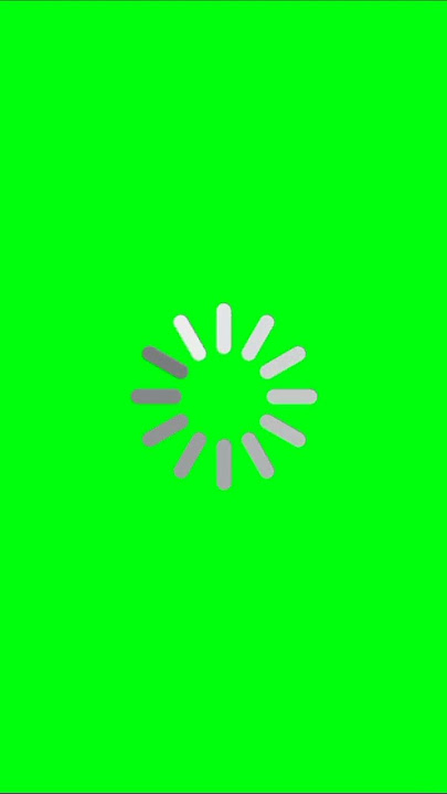 Screen loading effect on green screen |No Copyright #greenscreen #chromakey #filmora #capcut #yt