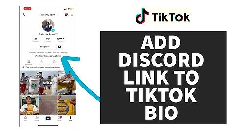 How to Add Discord Link to Tiktok Bio (Clickable Link)
