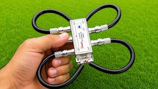 📡 Never Buy a TV Antenna Again! Unlock TV Channels with a RADIO ANTENNA and a COAXIAL CABLE