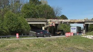 Traffic increase near 75/24 split as partial bridge collapse repairs continue screenshot 4