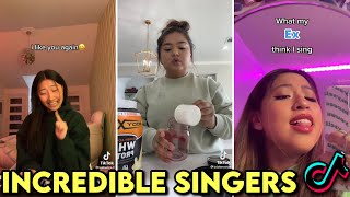 Incredible singers on TikTok | Compilation