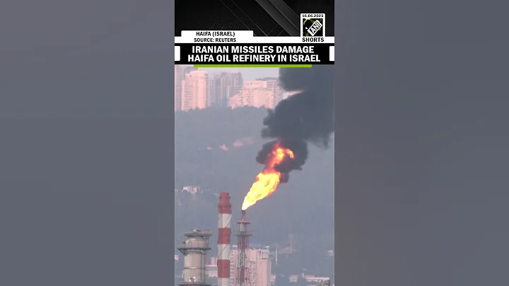 Israel’s Haifa oil refinery damaged by Iranian missile attack, firefighters deploy at site