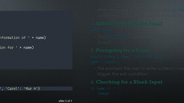 Understanding Python Code for Storing and Updating Birthday Data