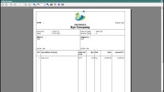 how to set logo sales invoice in busy accounting software screenshot 4
