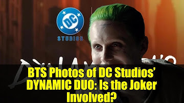 BTS Photos of DC Studios’ DYNAMIC DUO: Is the Joker Involved? | Animated Movie Analysis