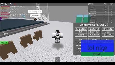 Roblox Exploiting | Fencing | Andromeda Gui V2