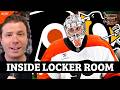 Dan Vladar, Flyers FAIL To Advance In Playoffs: Inside Tocchet Locker Room as Penguins Force Game 5