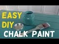 Make Your Own Chalk Paint! (Cheap & Easy Recipe)