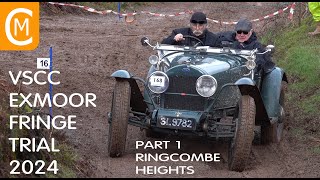 VSCC Exmoor Fringe Trial 2024  Part 1  Ringcombe Heights