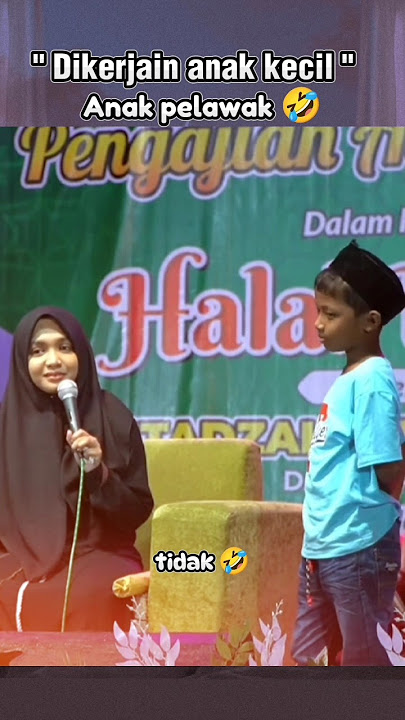 dikerjain anak pelawak, pengajian lucu Ning umi Laila.