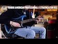 No Talking...Just Tones | Fender American Professional II Stratocaster HSS | Rosewood - Dark Night