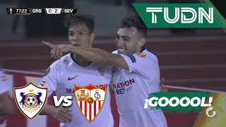 ¡Otro golazo del Sevilla! Qarabaj 0 - 2 Sevilla | Europa League Grupo A - J1 | TUDN