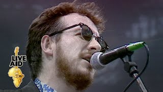 Video thumbnail of "Elvis Costello - All You Need Is Love (Live Aid 1985)"