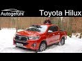 Toyota Hilux FULL REVIEW Executive 2.4 onroad vs offroad comparison - Autogefühl