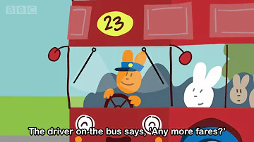 The Wheels on the Bus - Nursery Rhymes and Songs - School Radio - BBC Learning