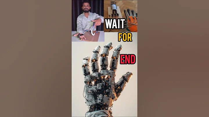 Make A Robotic Hand, Cardboard Based Robotic Arm #shorts #science #trending #experiment