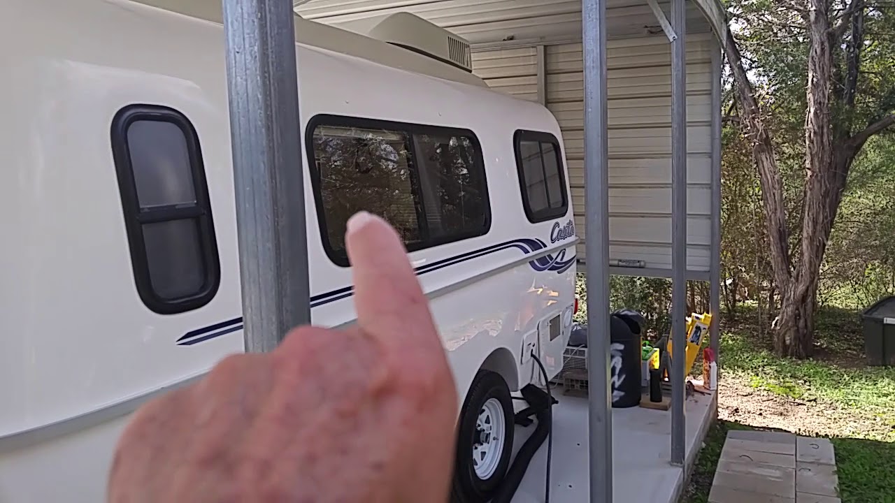 CASITA MOVING IT WITH HITCH WHEEL YouTube